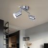 LED Deckenleuchte, Alu, Spots beweglich Bild 2