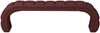 BePureHome Bank Traffic aus Webstoff 160 cm, Lila, 163 x 51 x 47 cm Bild 3