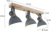 Deckenleuchte, Holz, Spot verstellbar, L 59 cm, GEARWOOD Bild 3