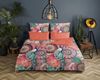 hip Mako Satin Bettwäsche 2 teilig Bettbezug 135x200 cm Kissenbezug 80x80 cm Lynouk Multi Bild 5