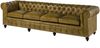 Sofa 4-Sitzer Echtleder 274x82x75 grün CHESTERFIELD #304 Bild 1