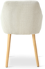 GOEURVANT 1381 Esszimmerstühle 2er-Set, Webstoff - Beige Bild 4