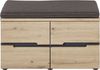 Bank Melanie / Memphis, Holzwerkstoff, Holzfarben, 80 x 48 x 38 cm Bild 4