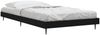 vidaXL Bettgestell Schwarz 90x190 cm Holzwerkstoff 832302 Bild 3