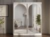 Kleiderschrank Mezzinto 180 (Farbe: Cashmere / Cashmere + Gold) Bild 2