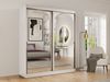 Kleiderschrank Mezzinto 180 (Farbe: Cashmere / Cashmere + Gold) Bild 4