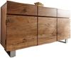 Sideboard Live-Edge 147 cm Akazie Natur 3 Türen 3 Schübe Bild 4
