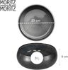 Moritz & Moritz SOLID Servierschale, Anthrazit, 14 x 28 x 28 cm Bild 2