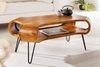 LebensWohnArt Couchtisch Design Couchtisch LIVE-RANIC ca. 100cm Massivholz Palisander Bild 4