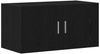 vidaXL Wandschrank Schwarz Eichen-Optik 80x39x40 cm Holzwerkstoff 862012 Bild 2