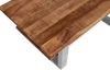 Couchtisch 115 x 65 cm massiv honigfarben Mango silber PATRICK 137086104 Bild 3