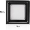 Smartwares Wandleuchte für den Außenbereich im Würfeldesign Black Outdoor - 10 W - 800 lm - Warmweißes Licht - Aluminium - IP44 Bild 3
