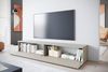 Home affaire Lowboard LOWBOARD VERA, wahlweise mit oder ohne Beleuchtung, Modernes griffloses TV-Board, 180 cm TV-Schrank, stehend und hängend Bild 4