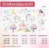 nikima Wandtattoo 273 Wandtattoo Einhorn Schloss Prinzessin Bild 3