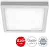 LED Deckenleuchte, Aufbaulampe, chrom, L 30 cm Bild 5