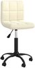 vidaXL Bürostuhl Drehbar Creme Samt [334355] Bild 2