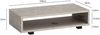 Couchtisch 100 x 50 x 25 cm Sandfarben Sofatisch in Stein-Optik Modern, Design Wohnzimmertisch Rechteckig mit Stauraum, Loungetisch Beige Schlicht, Kaffeetisch Groß Bild 4