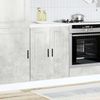 vidaXL Küchenunterschrank Porto Betongrau Holzwerkstoff 853921 Bild 3