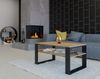 TOPESHOP COUCHTISCH MODERN Laminierte Spanplatte Weiß 58x90x50 cm (H 50 x T 58 x B 90 cm) Bild 3