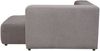 Sofa-Modul Suldal Longchair Webstoff Grau [en. casa] Bild 3