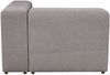 Sofa-Modul Suldal Longchair Webstoff Grau [en. casa] Bild 4