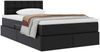 vidaXL Aufbewahrungsbett mit Matratze Schwarz 120 x 200 cm Kunstleder 3370389 Bild 3