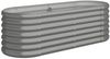 vidaXL Hochbeet Verzinkter Stahl 114x40x36 cm Grau 318864 Bild 2