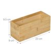 Relaxdays Bambus Aufbewahrungsbox im 2er Set Bild 5