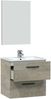Waschbeckenunterschrank >ARUBA 60< in Alaska-Eiche - 60x57x45 (BxHxT) Bild 4