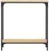 vidaXL Konsolentisch Sonoma-Eiche 75 x 22,5 x 75 cm Holzwerkstoff 834021 Bild 4