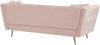 3-Sitzer Sofa Samtstoff rosa FREDERICA Bild 5
