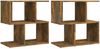 vidaXL Nachttische 2 Stk. Räuchereiche 50x30x51,5 cm Holzwerkstoff 815829 Bild 2