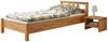 Schlafzimmerbett Tagesbett Bett -SELLY -Kernbuche geölt 90x200 cm Bild 2