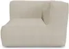 Vente-unique - NOUMARA Gartensitzgruppe Stoff Beige - B 95 cm x H 80 cm x L 95 cm Bild 4