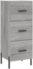 Highboard, BuffetSchrank, Büroschrank Grau Sonoma 34,5x34x180 cm Holzwerkstoff Bild 5