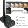 LQWELL Schreibtischlampe Doppelkopf-Schreibtischlampe LED Dimmbar, LED fest integriert, 5 Farben und 10 Helligkeitsstufen Augenfreundliche Leselampe, USB-Aufladung Touch-Steuerung & Memory-Funktion Timer Bild 4