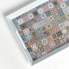 ZELLER PRESENT Melamintablett Mosaik Bild 3