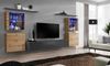 99rooms Swotch XIV Wohnwand Wotan Eiche Grau Bild 1