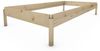 Stapelbett "Horst" 100 x 190 cm 34 cm Zirbe Holzbett Gästebett Massivholzbett Bild 3