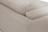 KAWOLA Big Sofa RAINA Cord taupe 85 x 150 x 254 cm Bild 5