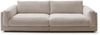 KAWOLA Big Sofa RAINA Cord taupe 85 x 150 x 254 cm Bild 3