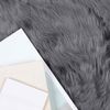 vidaXL Teppich aus Kunstschaffell TAFALLA Anthrazit 200 x 280 cm 42021595 Bild 3