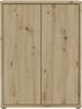 Schuhkommode >ALICE SPRINGS< 4 Böden, push to open, Artisan Eiche Dekor - 74,5x99,1x34,9cm (BxHxT) Bild 3