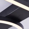 BRE-Light Maureen LED Deckenleuchte 40x40cm schwarz Metall/Kunststoff 24 W LED integriert (2700lm, 3000K) Bild 2
