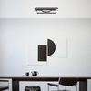 BRE-Light Maureen LED Deckenleuchte 40x40cm schwarz Metall/Kunststoff 24 W LED integriert (2700lm, 3000K) Bild 3