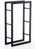 CLP Kaminholzständer Keri V3 schwarz,25x60x100 cm Bild 3