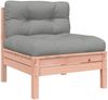 vidaXL Gartensofa ohne Armlehnen mit Kissen 2Stk. Massivholz Douglasie 838163 Bild 5