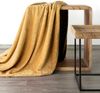 Wohndecke Kuscheldecke Decke MICROFASER Sofadecke Tagesdecke CINDY4 170X210 cm honig Bild 2