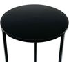 DanDiBo Blumenhocker Metall Schwarz Rund 60 cm Blumenständer Beistelltisch 96316 M Blumensäule Modern Pflanzenständer Pflanzenhocker Bild 3