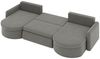 Wohnlandschaft Sofa mit Schlaffunktion FELIZ Stoff Faro Beige Bild 2